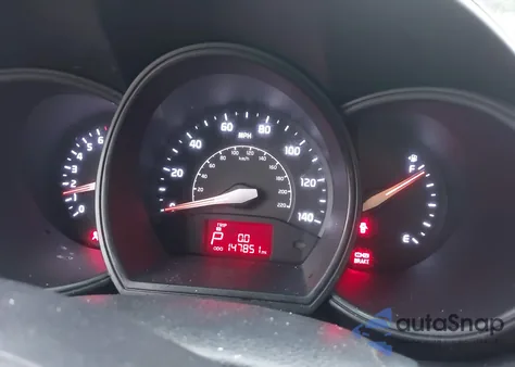 2013 Kia Rio Lx из США, поврежденный, VIN KNADM4A31D6272465